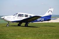 G-BPCK @ EGHA - 1980 Piper PIPER PA-28-161 at Compton Abbas on 2010 French Connection Fly-In Day