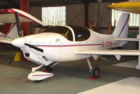 G-CBYN @ EGHA - 2002 Milne Ab EUROPA XS at Compton Abbas base