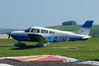 G-BXTW @ EGHA - 1998 New Piper Aircraft Inc PIPER PA-28-181 at Compton Abbas on 2010 French Connection Fly-In Day - by Terry Fletcher