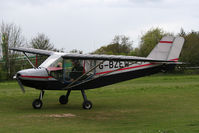 G-BZEW @ EGHP - Micro trade fair 2010