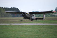 F-GHGB @ EDCE - Max Holste Broussard at Eggersdorf, Eastern Germany. - by moxy