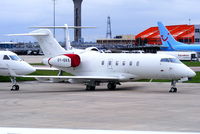 OY-EKS @ EGGW - Air Alsie Bombardier BD-100-1A10 Challenger 300 - by Chris Hall
