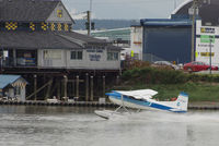 C-GHZP - take-off from Fraser River - by metricbolt