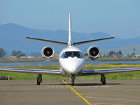 N291DV @ KAPC - Head-on shot of 2001 Cessna 560XL arriving KAPC from KSNA - by Steve Nation