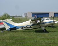 N3156K @ KANE - Parked on a ramp by the former American Wings Air Museum. - by Kreg Anderson