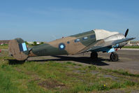 G-BKGM @ EGTU - Stored Beech Expeditor at Dunkeswell