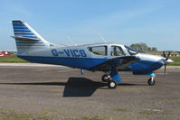 G-VICS @ EGTU - Rockwell 114B from Channel Islands at Dunkeswell - by Terry Fletcher