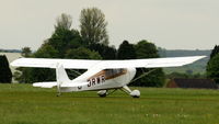 G-BRWR @ EGBP - G-BRWR at Kemble Airport (Great Vintage Flying Weekend)