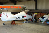 G-AOIY - 1956 Auster Aircraft Ltd AUSTER J5V SERIES 160 at Eggesford - by Terry Fletcher