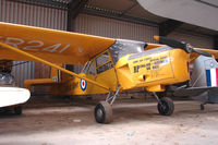 G-AXRR - 1962 Auster Aircraft Ltd AUSTER AOP.9 at Eggesford marked XR241 - by Terry Fletcher