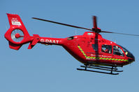 G-DAAT @ EGHU - 2003 Eurocopter Deutschland Gmbh EC135 T2 of Devon Air Ambulance at Eaglescott , Devon (UK) - by Terry Fletcher