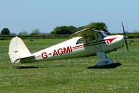 G-AGMI @ EGHU - 1941 Luscombe Airplane Corporation LUSCOMBE 8E at Eaglescott , Devon (UK) - visiting from Sussex - by Terry Fletcher