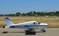 N3945K @ KCCR - Say Cheese! 1967 Piper PA-28-140 taxying to RWY 32R @ KCCR - by Steve Nation