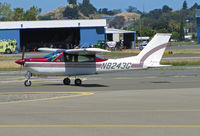 N8243G @ KCCR - 1971 Cessna 177RG Cardinal taxying in at KCCR - by Steve Nation