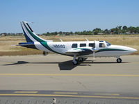 N9510Q @ KCCR - Locally-based 1976 Ted Smith Aerostar 601P taxis past viewing area for RWY 32R @ Buchanan Field - by Steve Nation