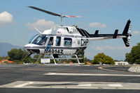N4014Z @ KCCB - Departing East helipad - by Marty Kusch
