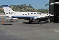 N26533 @ KCCR - Locally-based 1979 Cessna 421C in for checks @ Buchanan Field - by Steve Nation