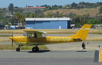 N50729 @ KCCR - Petaluma-based (KO69) 1968 Cessna 150J visiting @ Buchanan Field - by Steve Nation