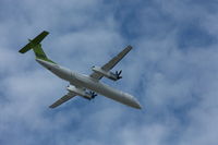 C-GCQG @ CYYZ - Bombardier Q-400 on order from Baltic Airlines(Latvia).  Taking off from Pearson Inter'nal and returning to Bombardier plant at Downsview airport. - by saleem Poshni
