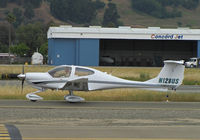 N128US @ KCCR - 2006 Diamond Aircraft Ind Inc DA 40 returning to KCCR (Buchanan Field) - by Steve Nation