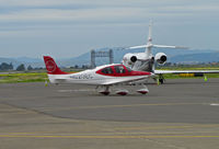 N620EC @ KAPC - Cirrus SR22 leaving Napa, CA (KAPC) for Milford, UT (KLMF) - by Steve Nation
