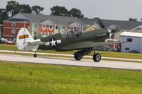 N49FG @ LAL - Departing Lakeland, Florida during Sun N Fun 2010.