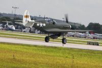 N49FG @ LAL - Departing Lakeland, Florida during Sun N Fun 2010.