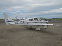 N8162C @ KAPC - 2003 Cirrus SR22 taxying past exec jet flight line at Napa, CA - by Steve Nation