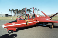 MT-31 @ EGQL - CM.170 Magister of 9 Wing Belgian Air Force on display at the 1989 RAF Leuchars Airshow. - by Peter Nicholson
