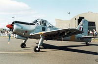 XF690 @ EGQL - Provost T.1 on display at the 1989 RAF Leuchars Airshow. - by Peter Nicholson