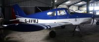 G-AVWJ @ EGNU - Looking a little forlorn - by Paul Lindley