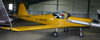 G-BNSO @ EGNU - looking good under cover