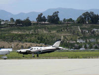 N850GS @ CMA - 2006 SOCATA TBM 700 upgraded to TBM 850, one P&W(C)PT6A-66 flat rated at 850 shp, of Winged Horse LLC, taxi to Rwy 26 - by Doug Robertson