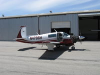 N4786H @ SZP - 1979 Mooney M20J 201, Lycoming Io-360-A&C 200 Hp, maintenance - by Doug Robertson