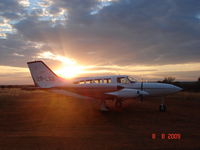 ZS-LXB @ PVT - After landing at Unico Safari's - by Barend de Klerk