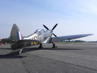 G-CCCA @ EBZR - Stampe Fly In , May 2010 , Deurne.

Spitfire's new colours - by Henk Geerlings