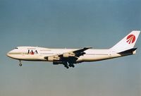 JA8154 @ RJAA - Japan Asia Airways landing at Narita airport - by ghans