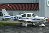 N895CD @ MGY - Cirrus SR22