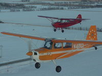 N41801 - Flying over Moorhead, Minnesota (Christmas 2002) - by Sr. Murray