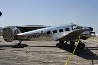 N136JJ @ KJVL - Beech E18S - by Mark Pasqualino