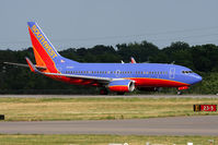 N731SA @ ORF - Southwest Airlines N731SA (FLT SWA1788) on takeoff roll on RWY 23 enroute to Chicago Midway Int'l (KMDW).