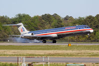N970TW @ ORF - American Airlines N970TW (FLT AAL682) from Dallas/Fort Worth Int'l (KDFW) landing RWY 23. - by Dean Heald