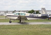 N187TY @ LAL - Mooney M20J - by Florida Metal