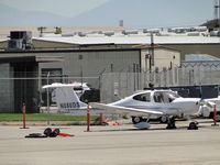 N880DS @ ONT - Parked at Ontario - by Helicopterfriend