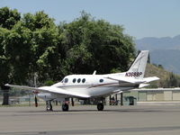 N3688P @ POC - Parked in transient parking - by Helicopterfriend