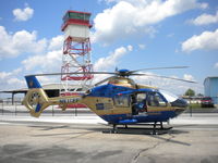 N911EF @ KBOW - 2005 Eurocopter Deutschland GMBH, Model EC135T2, s/n 0382, Tampa General Hospital