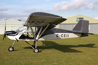 G-CEII @ X5FB - Medway SLA-80 Executive at Fishburn Airfield, UK in 2009. - by Malcolm Clarke