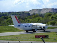 EI-RJZ @ EGPH - Cityjet RJ85 Waiting to enter runway 06 - by Mike stanners