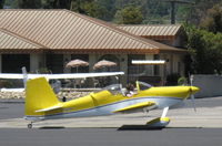 N746JM @ SZP - 2007 Malherbe/Malherbe VAN's RV-7, taxi to Rwy 22 - by Doug Robertson