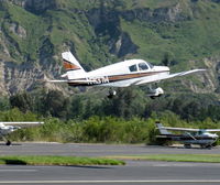 N7137W @ SZP - 1962 Piper PA-28-180 CHEROKEE, Lycoming O&VO-360 180 Hp, takeoff climb Rwy 22 - by Doug Robertson